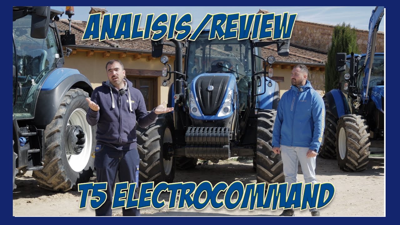😲 SORPRÉNDETE con el tractor 🚜 T5 Electro Command | Los 5️⃣ MAGNÍFICOS New Holland T5