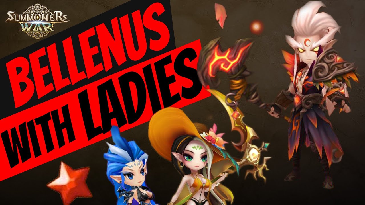 Bellenus with Hell Ladies in Summoners War RTA
