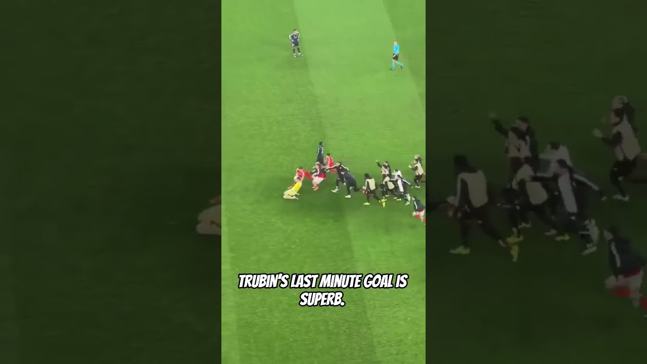 Trubin’s last minute goal is SUPERB 