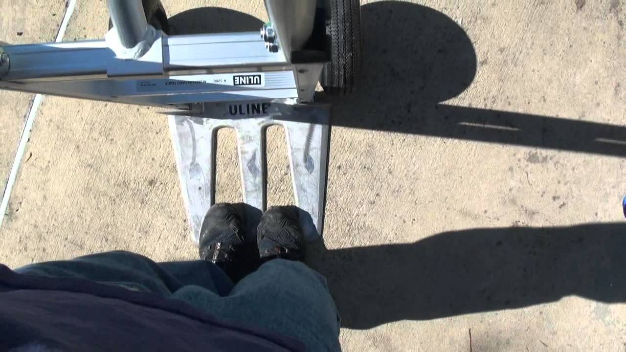 ULINE Aluminum hand truck H-3200 review