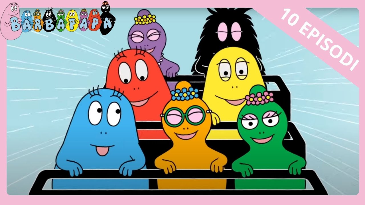 Barbapapà : 10 episodi completi - COMPILAZIONI (1h45 min)