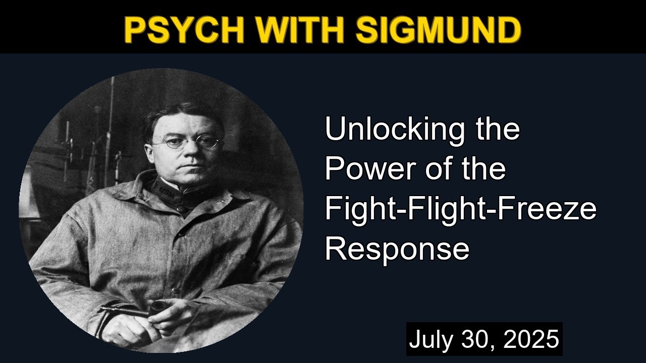 Unlocking the Power of the Fight-Flight-Freeze Response | Psych with Sigmund