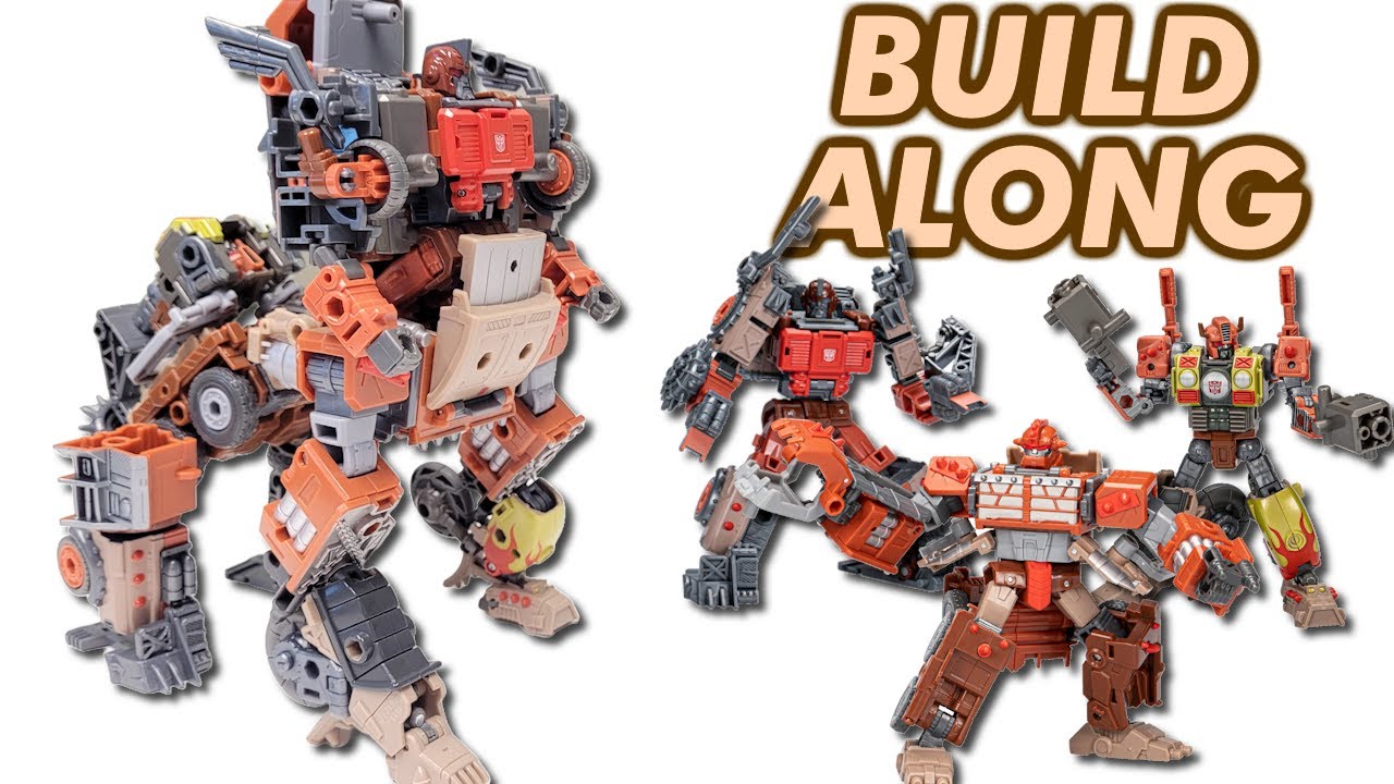 Junkion Centaur Combiner featuring Trashmaster Scraphook and Crashbar