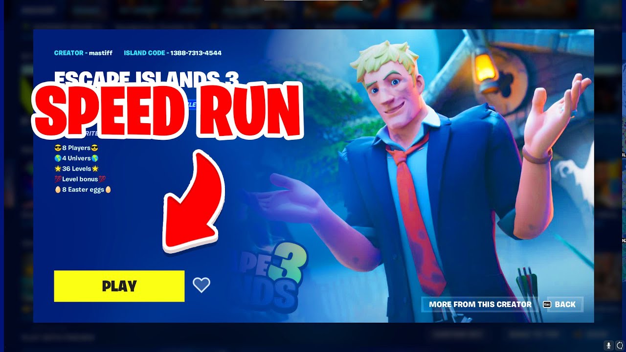 Escape island 3 Fortnite - Mastiff Julien Map