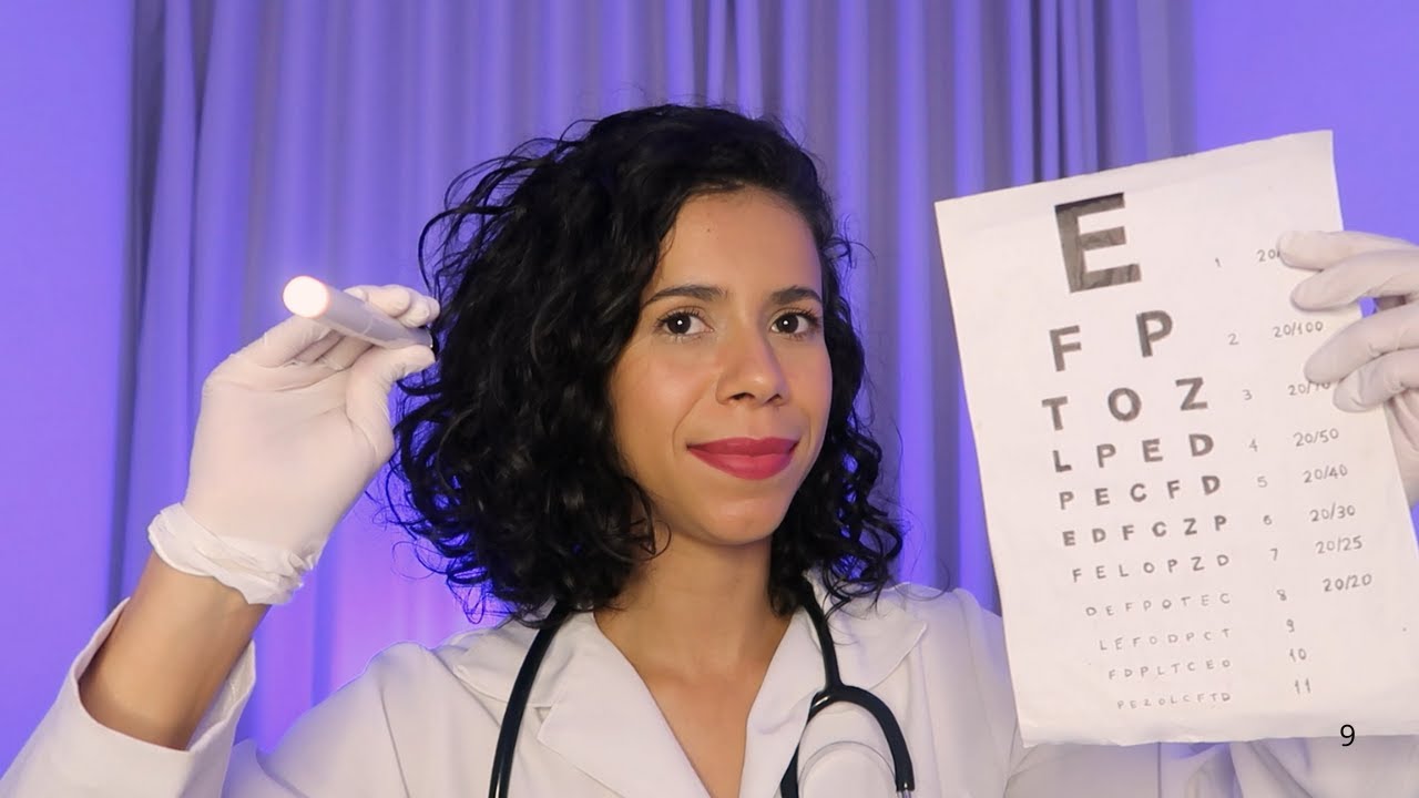 Exame dos Nervos Cranianos 🧠✨ ASMR Roleplay