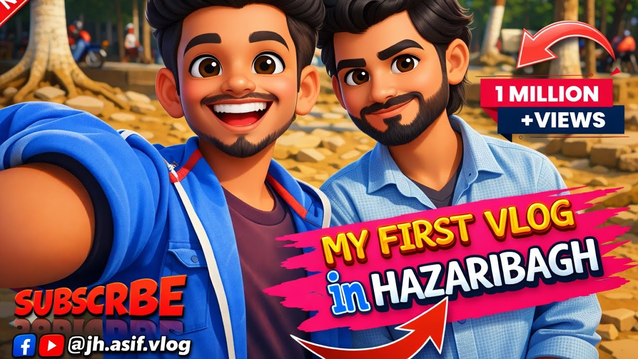 My first vlog in hazaribagh jharkhand😎 @JhasifVlog #viralvlogs #firstvlog #longvlog #vlog 