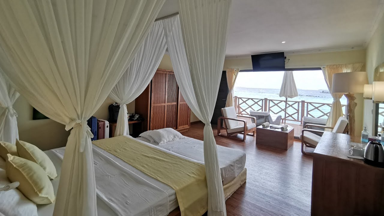 Dreamland Unique Island Resort & Spa Maldives,Water villa and Beach villa, room tour @AllHotelReview