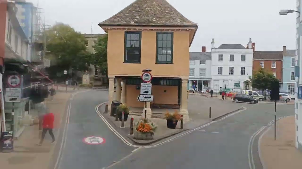 🇬🇧 BUS ROUTE TIMELAPSE | Stagecoach West Gold S6: Oxford ➔ Swindon