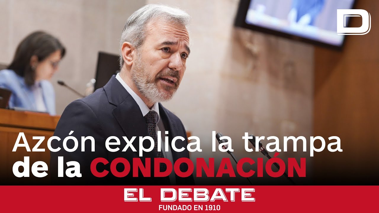 Jorge Azc&oacute;n explica la &laquo;trampa&raquo; de la condonaci&oacute;n de la deuda a las Comunidades Aut&oacute;nomas