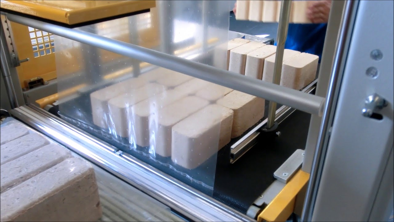 Automatische Verpackungsanlage f&uuml;r Briketts