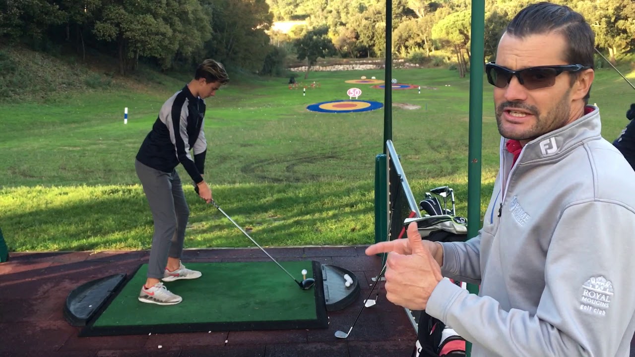 Sport Etude Golf -  Travail sur la vitesse de la tête du club.
