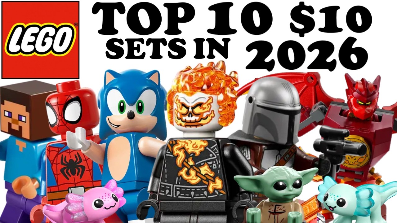 Top 10 $10 LEGO sets in 2026!
