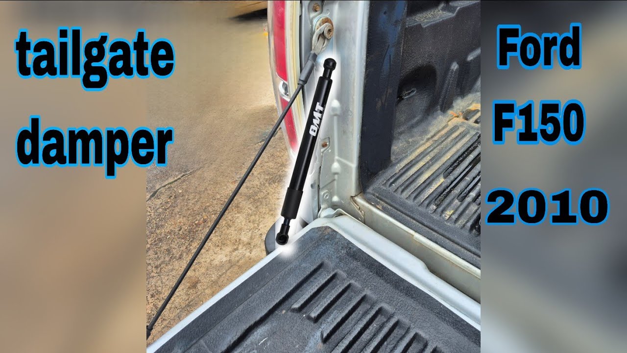 Como instalar lift o amortiguador a puerta trasera  ford f150 2010 - 2014