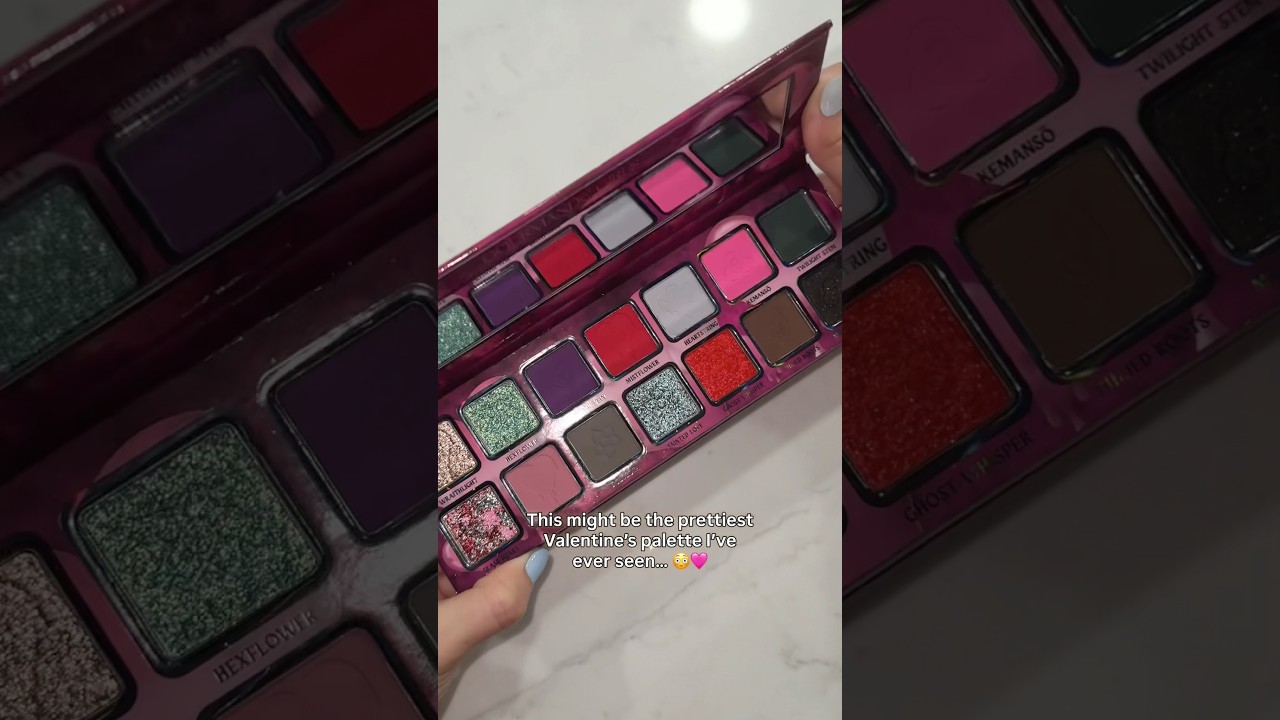 This Valentine’s Palette Is Unhinged… 🩸💔 