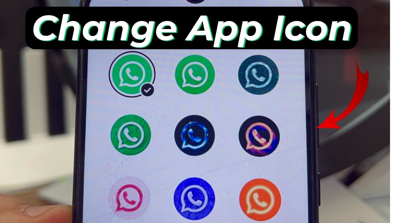 Change App Icon in Whatsapp || Whatsapp App Icon Color Change 2026