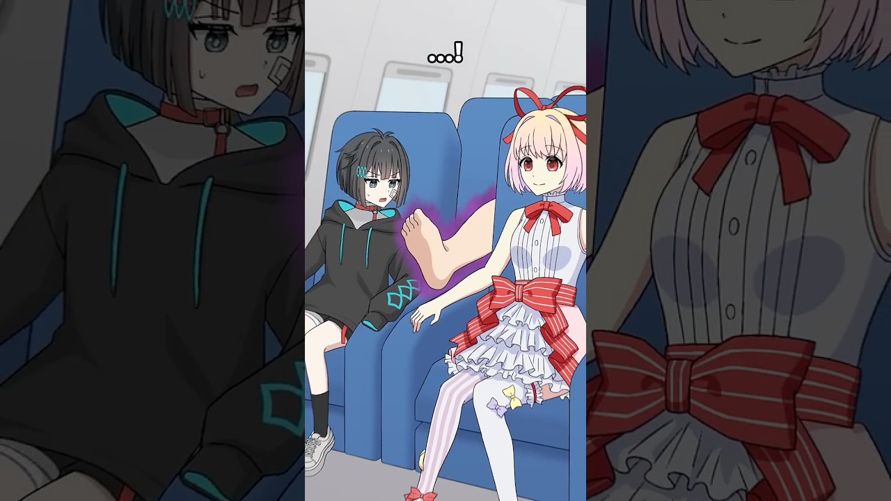 Rude Passenger Learns His Lesson on a Plane　#anime