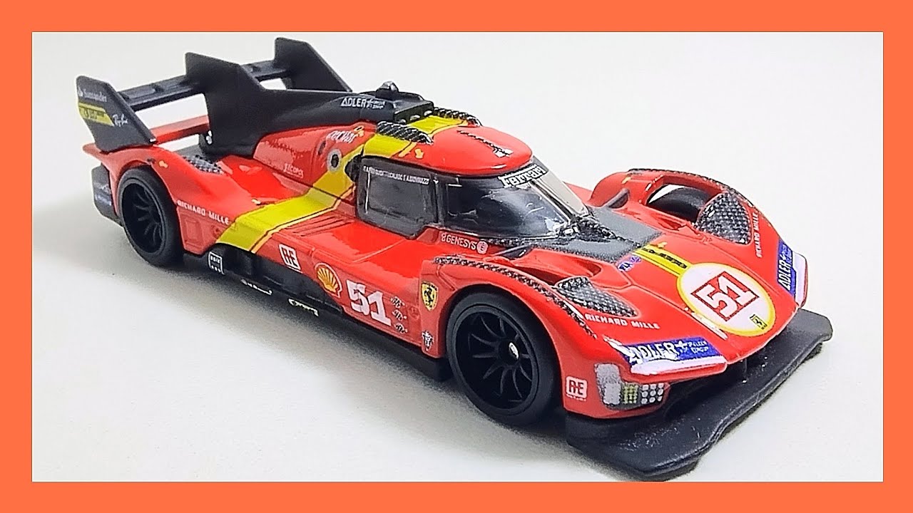 Análise Ferrari 499P - Hot Wheels 