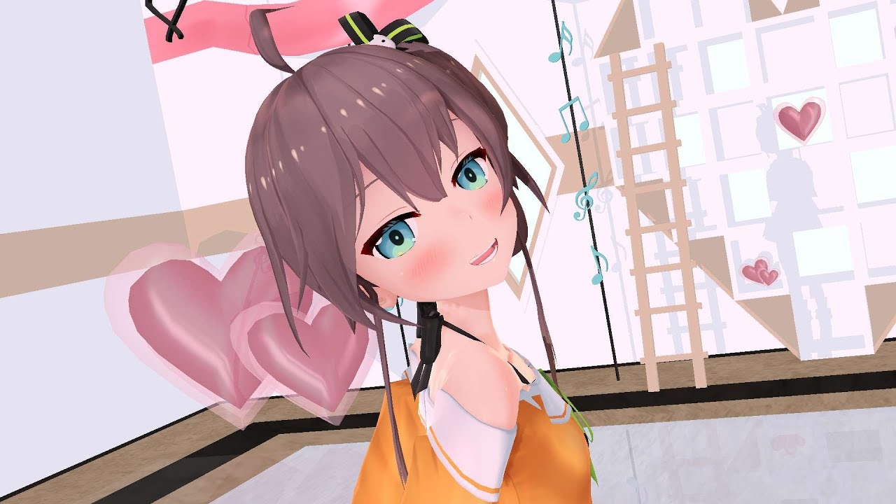夏色まつり「お願いダーリン」Full【MMDホロライブ】@NatsuiroMatsuri