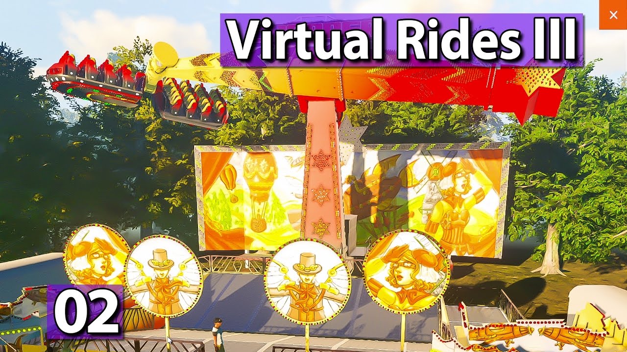 Funktionen und Emotionen ► Virtual Rides #2 Fahrgeschäft Simulator Gameplay PREVIEW