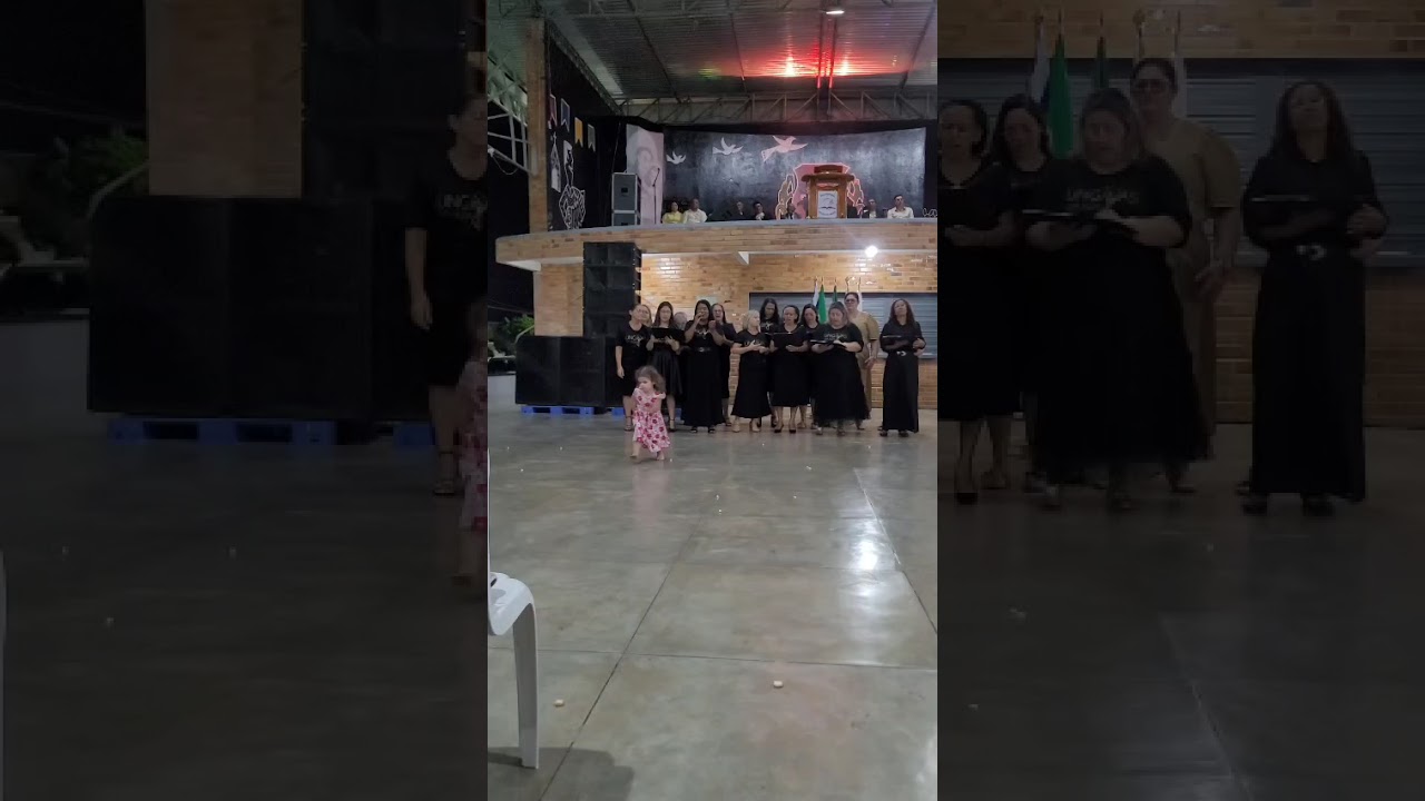 Ungidas em ação louvando a Deus em Santana do Serido. RN