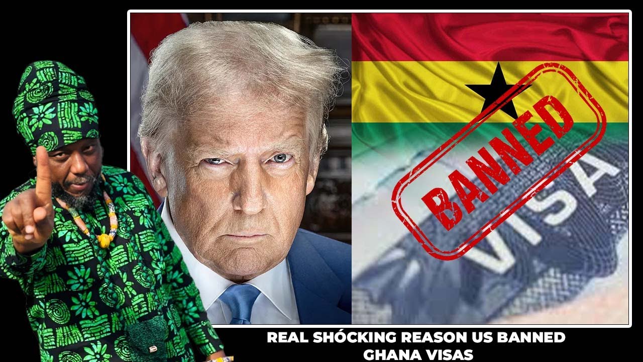 ⁠REAL SHÓCKING REASON US BANNED GHANA VISAS