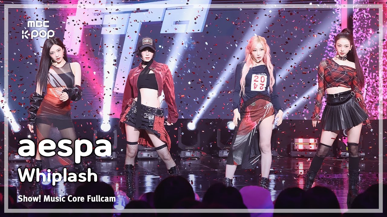 [#음중직캠] aespa (에스파) – Whiplash FullCam | 쇼! 음악중심 | MBC241102방송