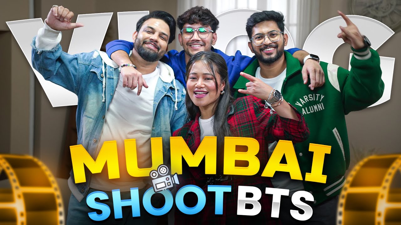 Free Fire Mumbai Ad Shoot Vlog 🔥 BTS  - Munna Bhai Gaming - Telugu Vlogs