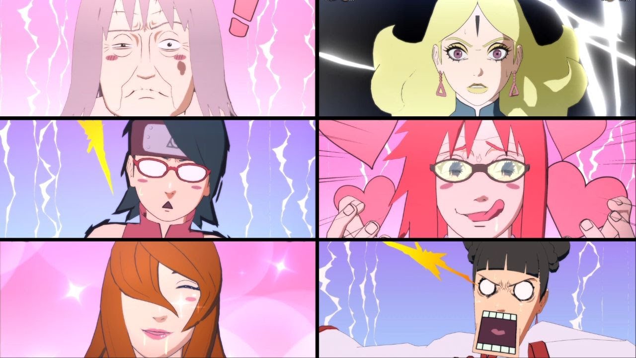 おいろけ逆ハーレムの術 面白反応集【Naruto x Borutoナルティメットストームコネクションズ】 #shorts #naruto #narutoshippuden