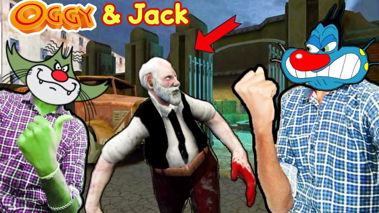 Pagal Dada Ji | Zombie Erich Sann : The New Horror Game With Oggy And Jack
