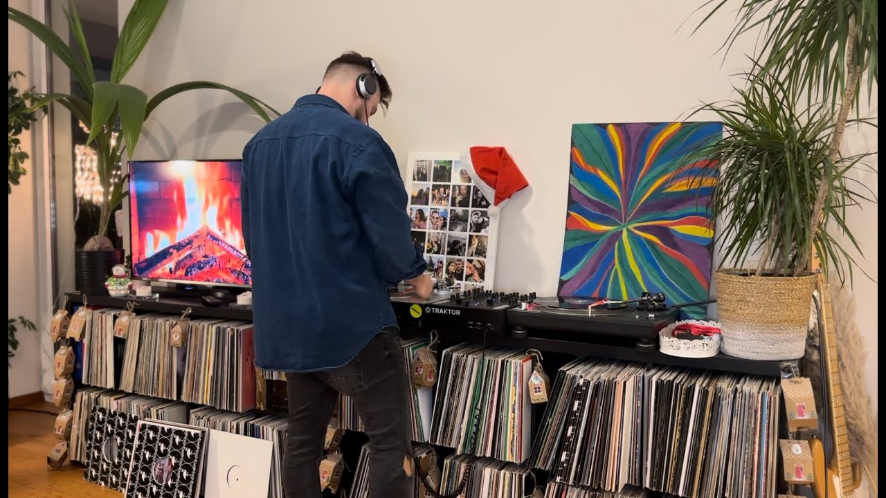 disco vinyl set