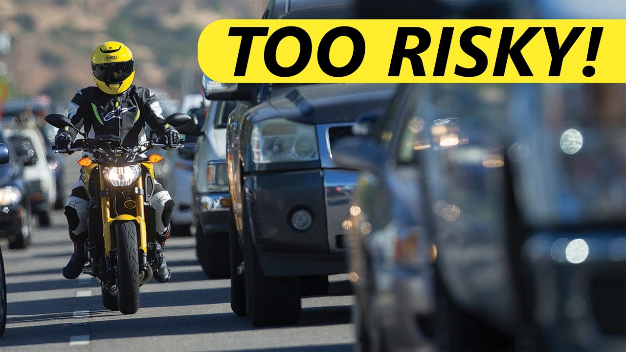 Is Lane Splitting Worth it on a Motorcycle?