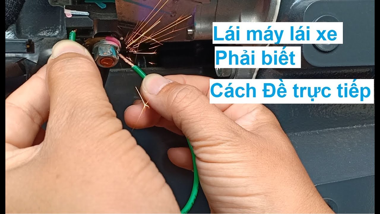105 - cách đề trực tiếp máy cày gặt máy các loại khi chìa khóa đường điện bị lỗi kubota M95 L50
