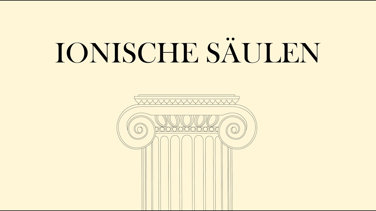 Die Ionische Säulenordnung | Architektur Erklärt