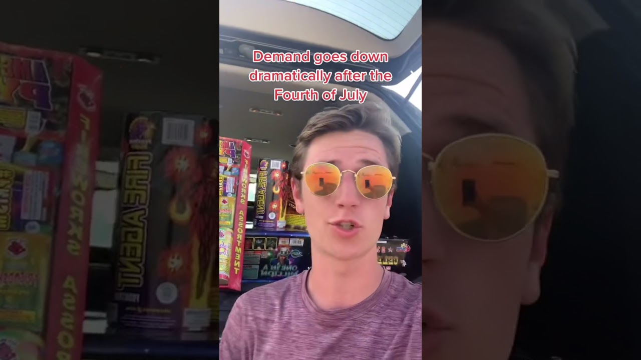 Buying $900 worth of fireworks for $140