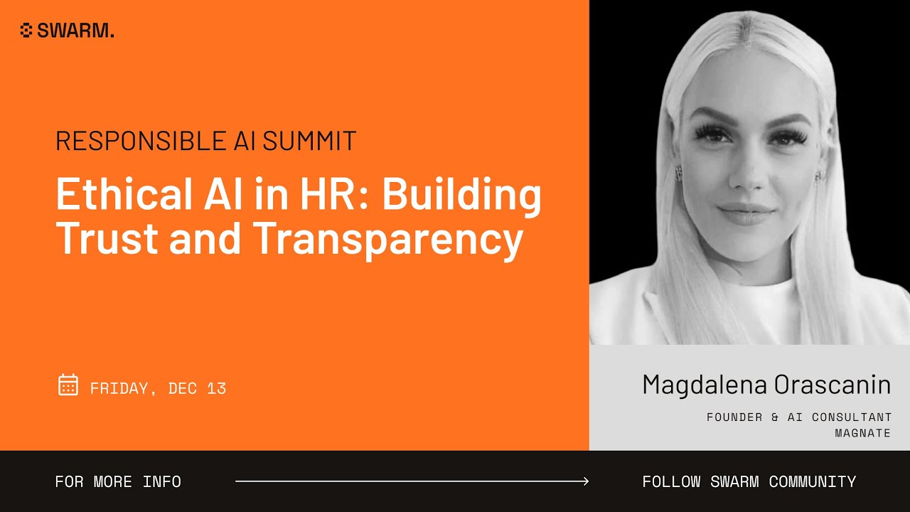 Ethical AI in HR: Building Trust and Transparency with Magdalena Orascanin