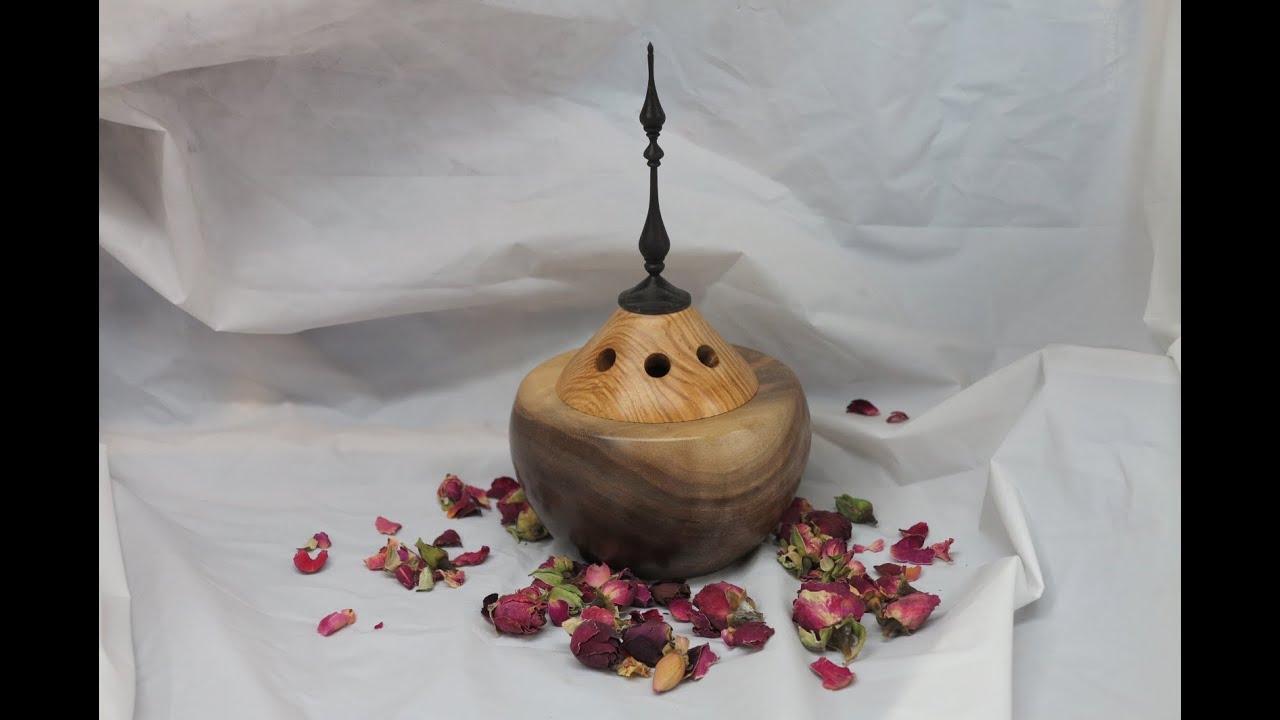 Wood Turning - A Potpourri Bowl & UKIWS Latest!