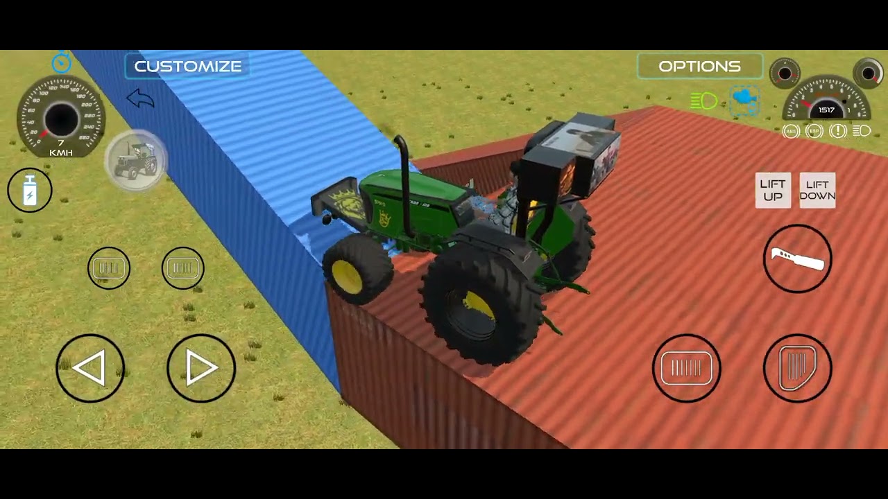 Drive JCB and Unloading Stone From Dumper Truck in Game🔥 #jcb #tractor #dumper #truck#gamingvideos