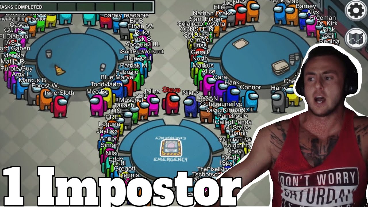 2SekundovyMaťo - 100 Crewmates 1 Imposotr