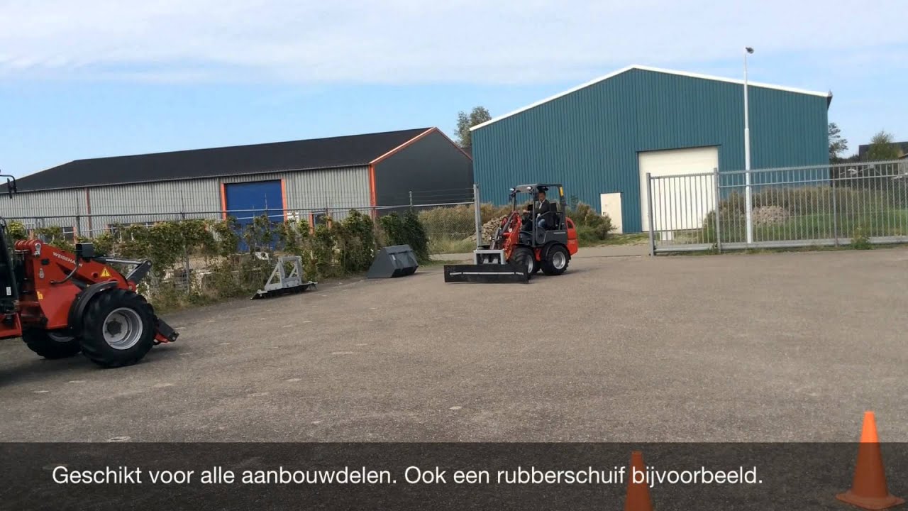 Weidemann 1160 diesel vs elektrisch (eHoftrac)
