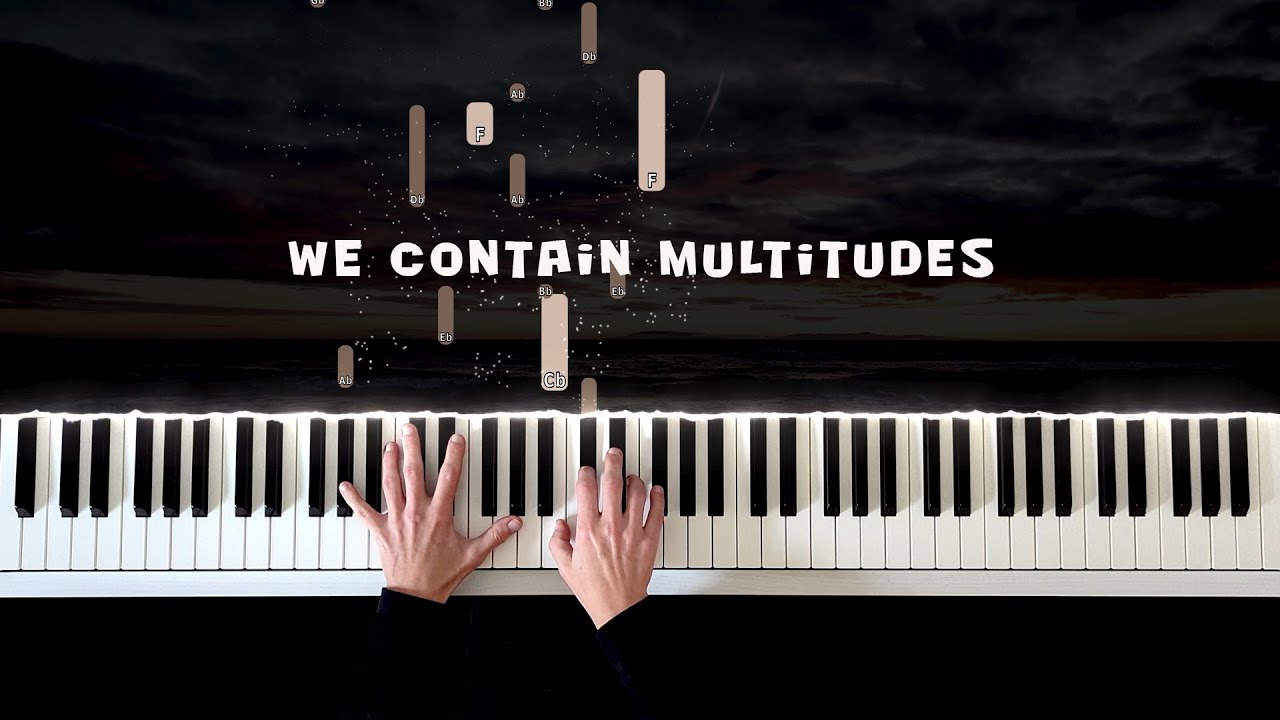 We Contain Multitudes Ólafur Arnalds Piano Tutorial Relaxing Piano Music