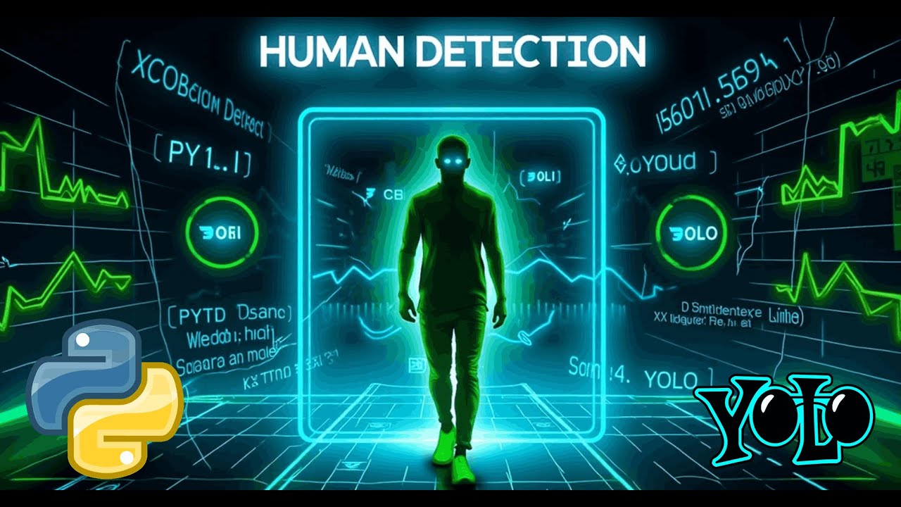 How to Detect Humans with Python and AI in 5 mins - Step By Step Guide: Computer Vision