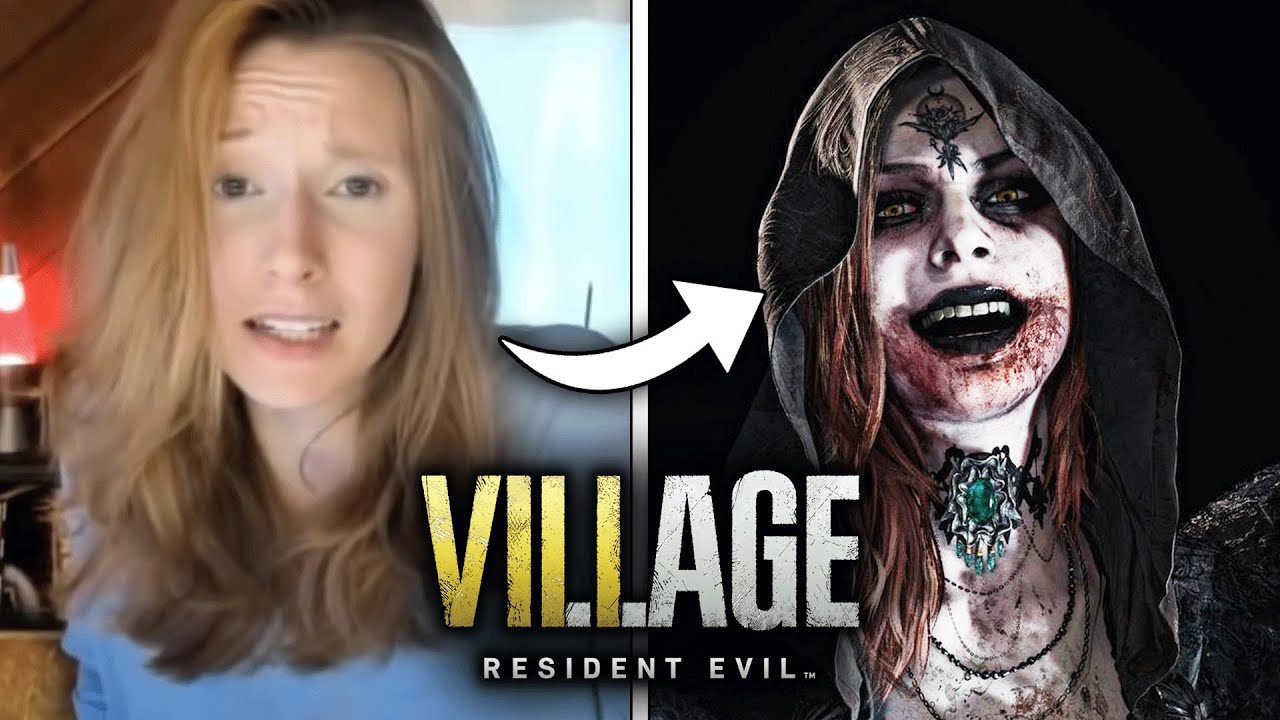 Daniela Dimitrescu Actor re-enacts Voice Lines from Resident Evil 8 Village