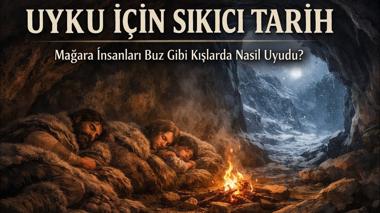 Uyku İçin Sıkıcı Tarih | Mağara İnsanları Buz Gibi Kışlarda Nasıl Rahat Uyuyordu?