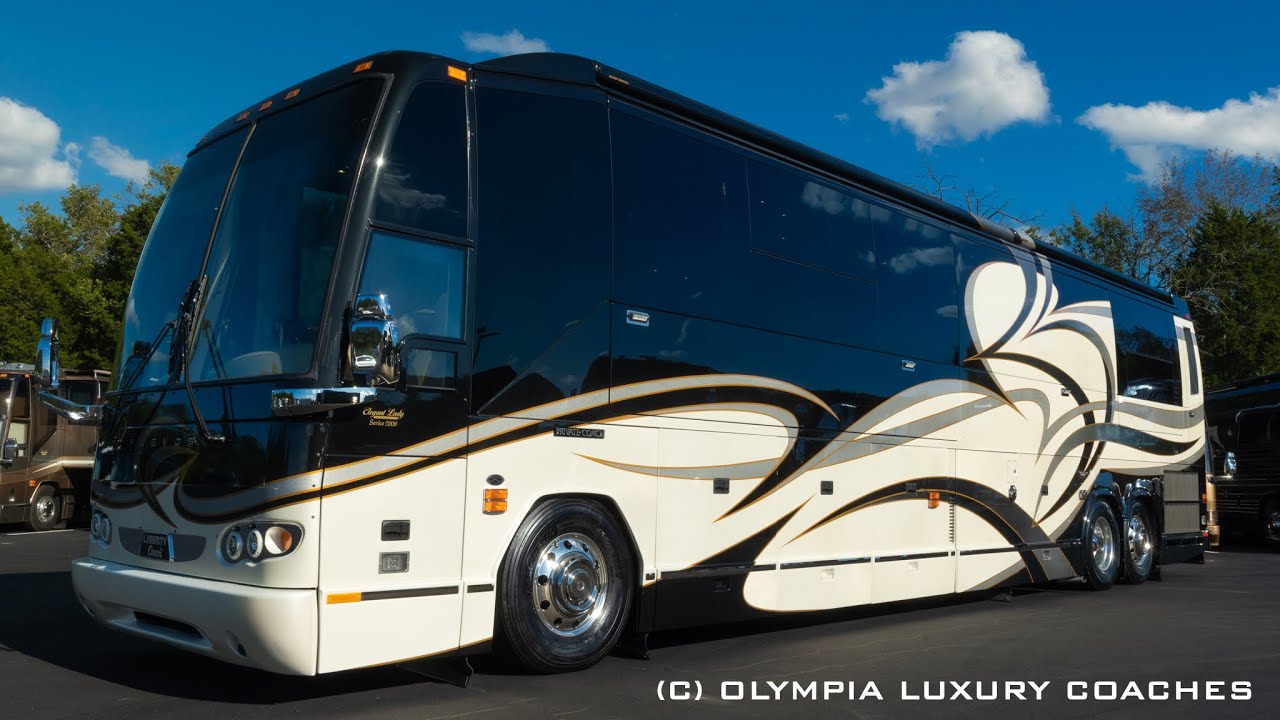 2008 Prevost H3-45 Liberty Coach Elegant Lady 682 Double Slide at Olympia Luxury Coaches
