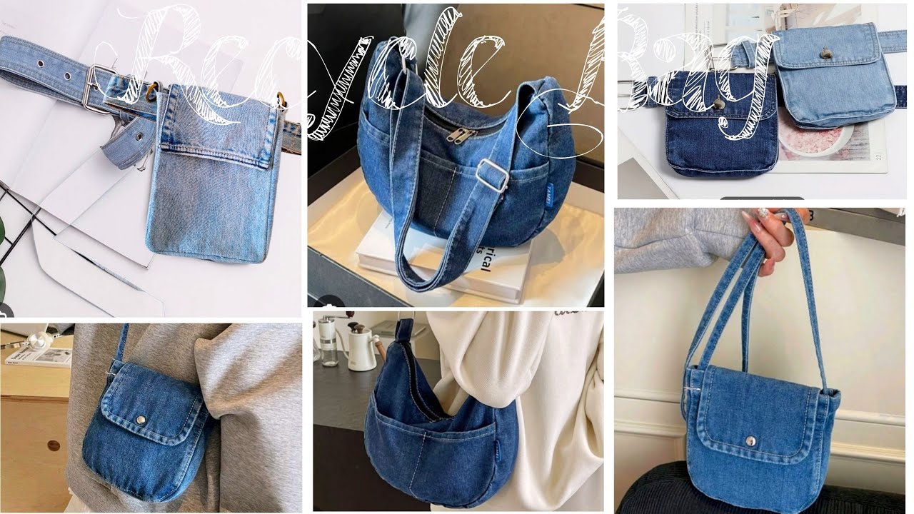 DIY | Ideas Denim | Bags From Old Jeans | How To Make Bag From Jeans | Upcycle Crafs