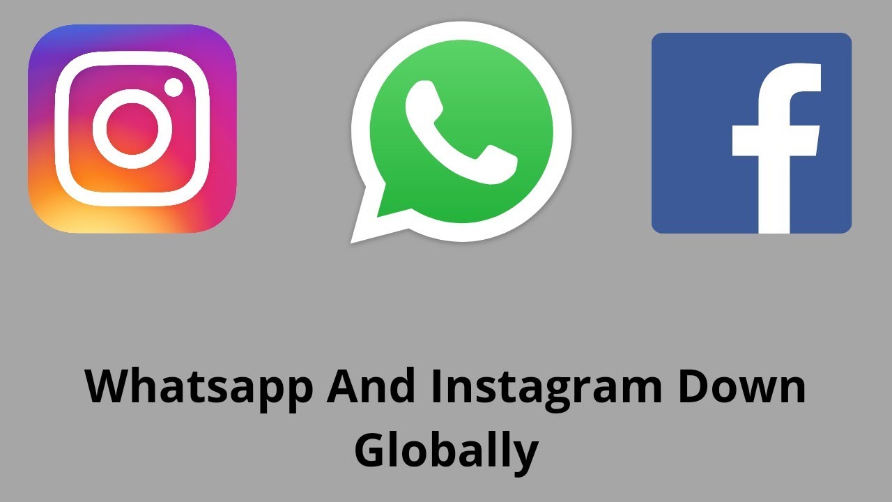 Whatsapp And Instagram Down In India and Globally