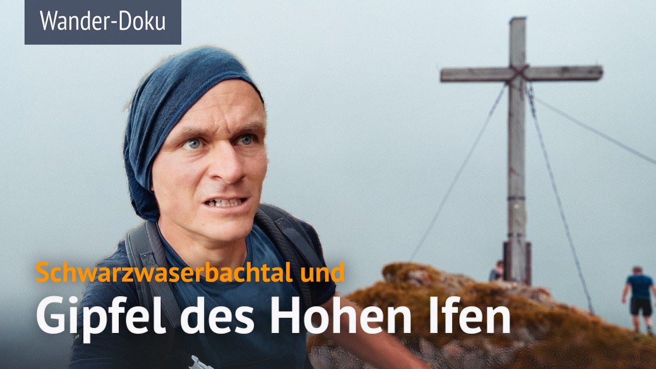 Über den Hohen Ifen ins Schwarzwasserbachtal WANDERN Kleinwalsertal #4