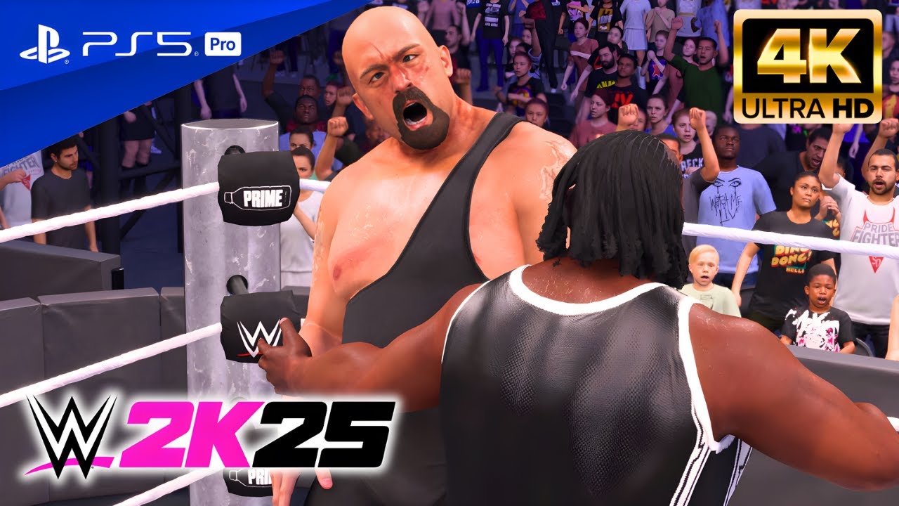 WWE 2K25: MARK HENRY vs THE BIG SHOW | EPIC HEAVYWEIGHT WWE MATCH | PS5 Pro [4K60FPS]