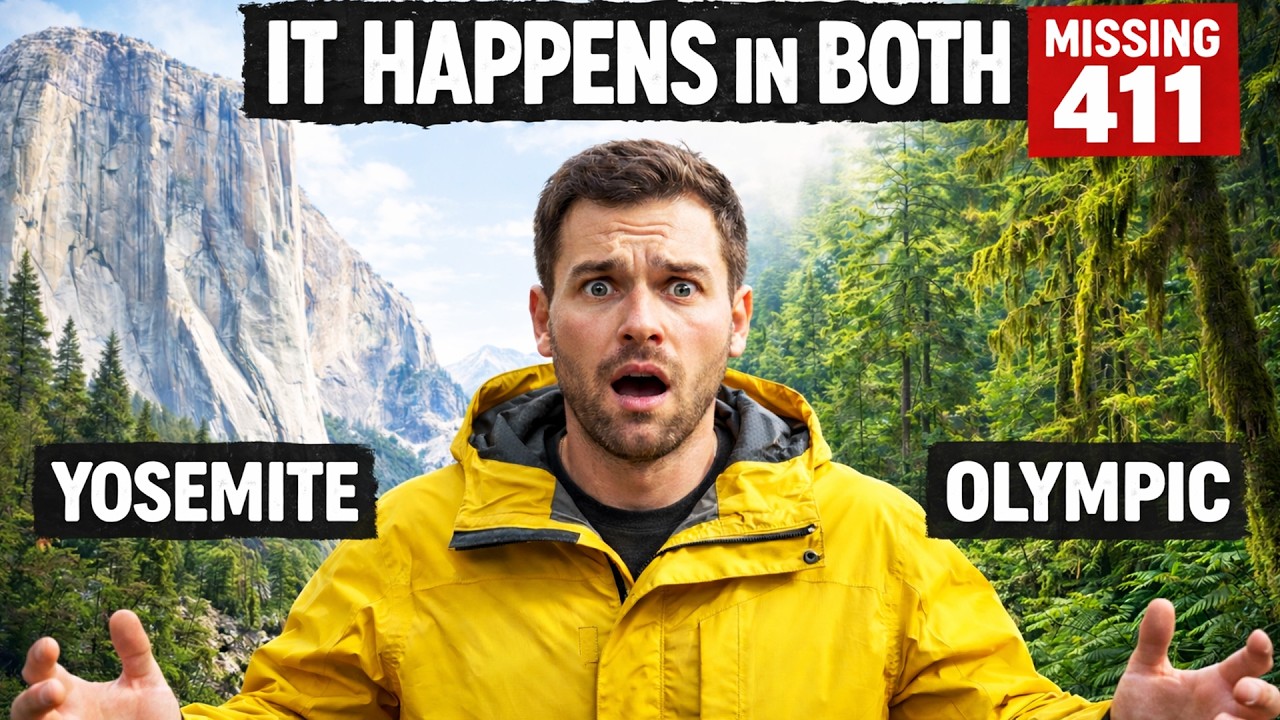 Yosemite & Olympic: 800 Miles Apart, Same Vanishing Pattern — What Connects These Two Parks?