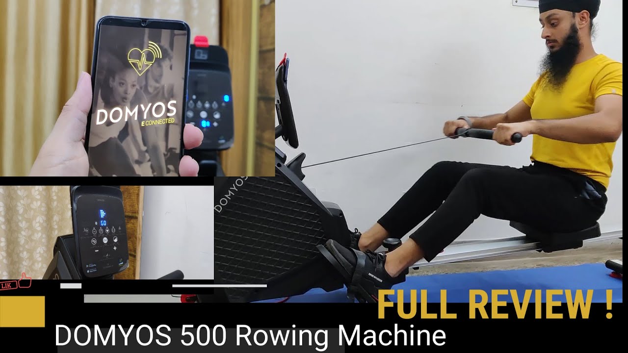 Decathlon Domyos 500 Rowing Machine Review & Demo - Worth It?
